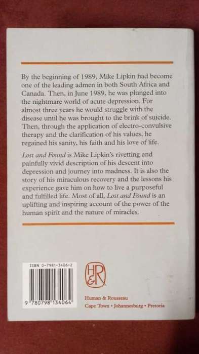 Lost And Found (signed copy)