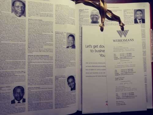 Who`s Who of Southern Africa 2003