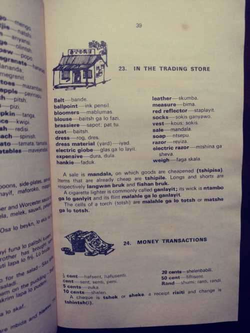 Fanagalo - Phrase-Book Grammar and Dictionary