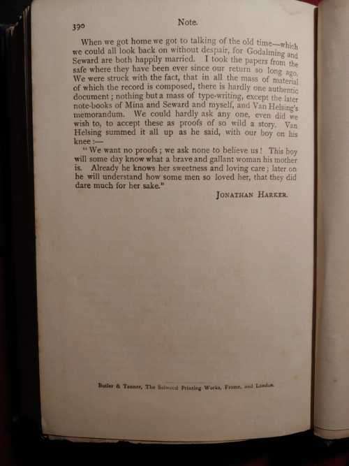 Dracula - 8th edition 1904
