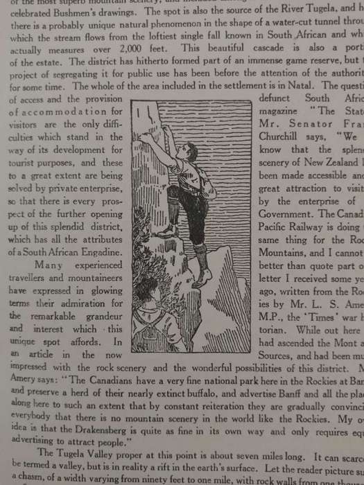 Mountaineering In South Africa - 1914 edition