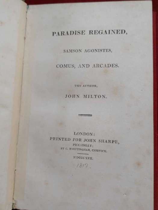 Paradise Regained - Milton