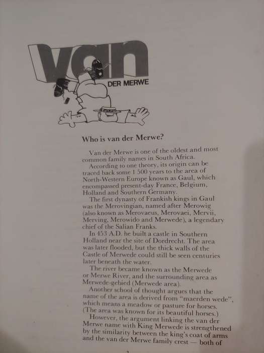 Van Der Merwe 100 Stories