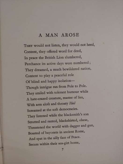 A Man Arose - Winston Churchill