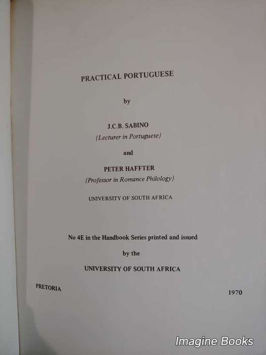 Practical Portuguese - University of South Africa