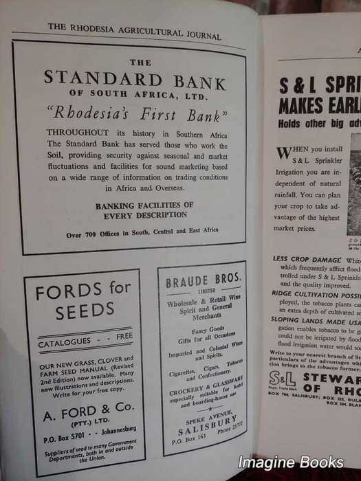 Rhodesia Agricultural Journal