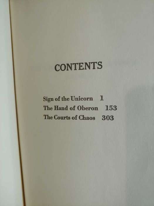 The Chronicles of Amber Volume II - Roger Zelazny