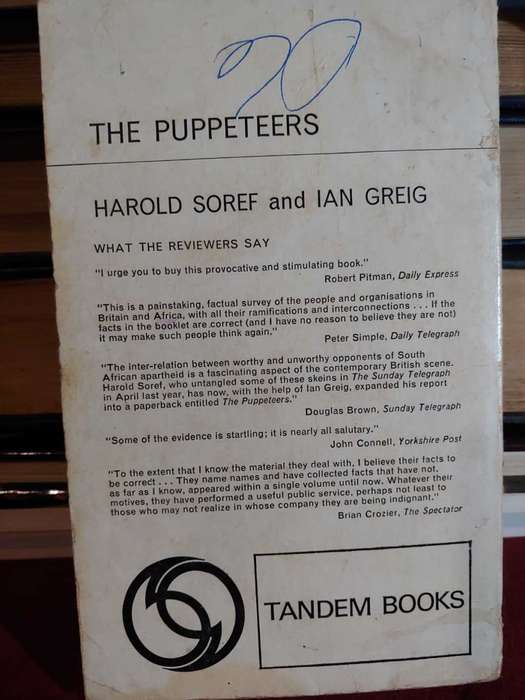 The Puppeteers - Harold Soref & Ian Greig