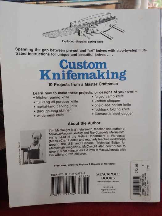 Custom Knifemaking - Tim McCreight