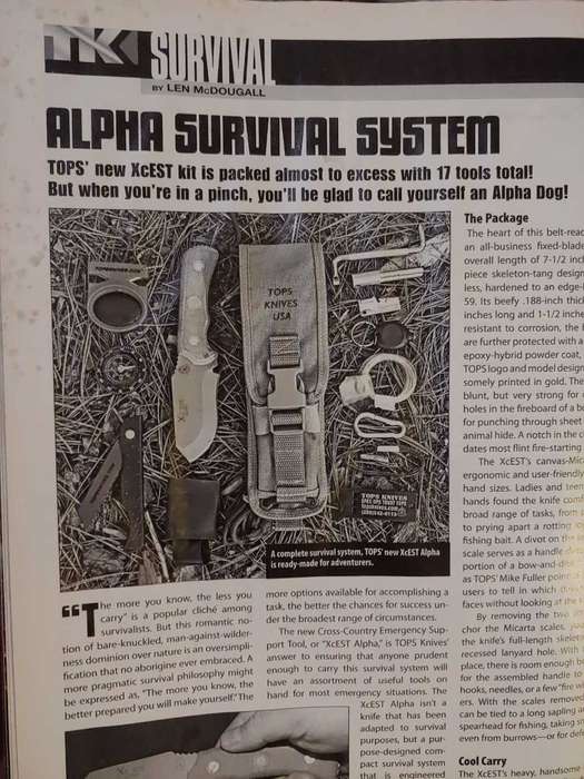Tactical Knives Magazine - Nov. 2010