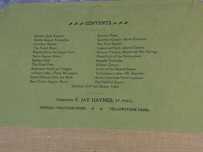 Yellowstone in Photo-Gravure