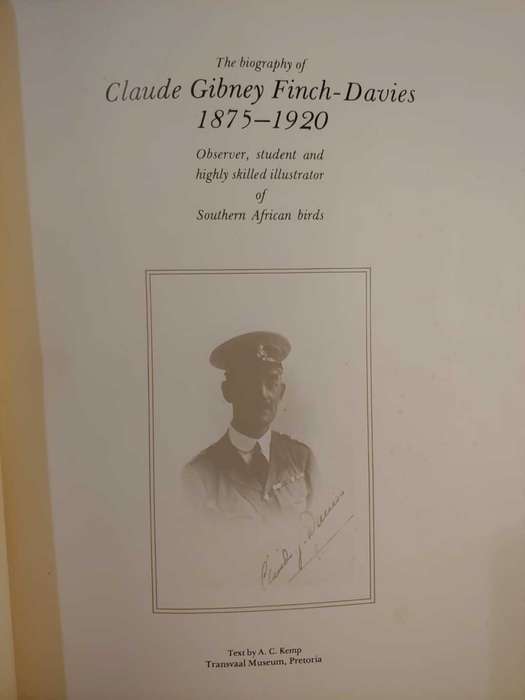 Claude Gibney Finch-Davies 1875-1920 - The Biography of