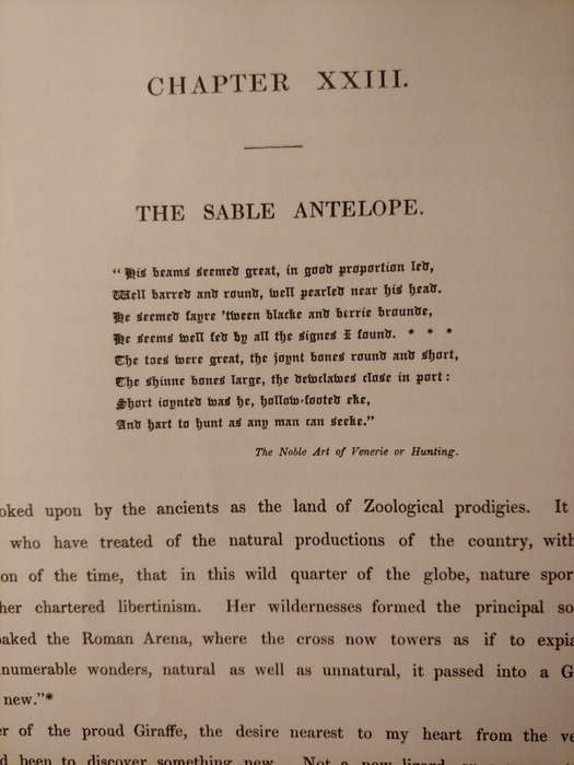 Portraits of the Game and Wild Animals of Southern Africa - Cornwallis Harris