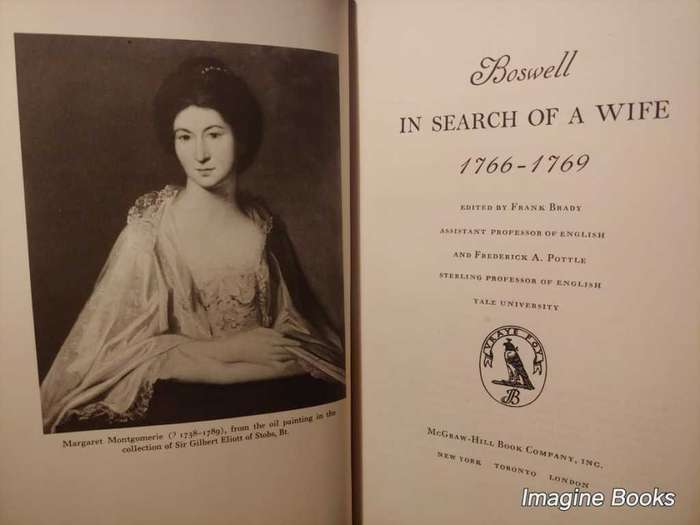 Boswell In Search of a Wife 1766-1769