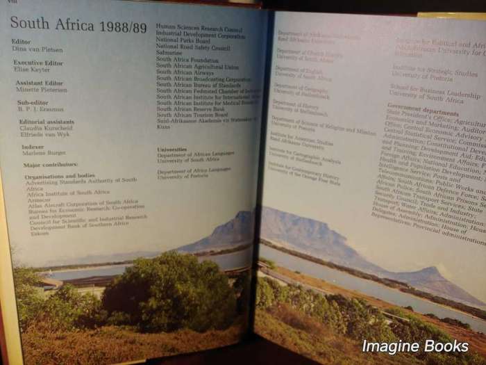 South Africa 1988-89 Official Yearbook