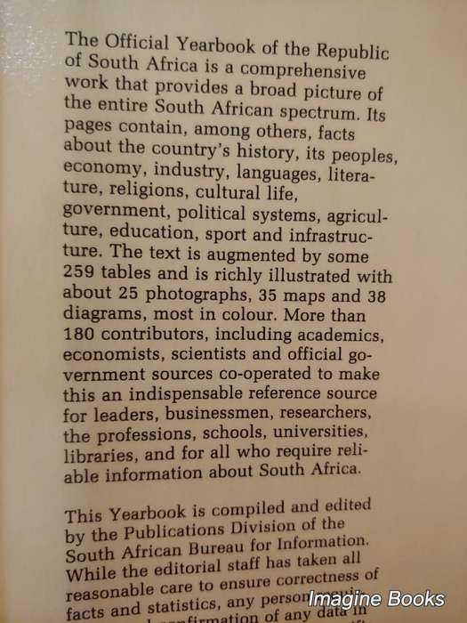 South Africa 1988-89 Official Yearbook