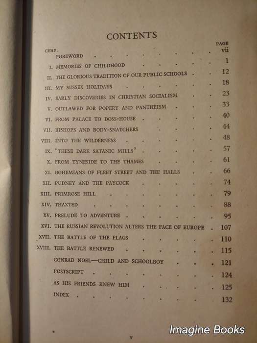 Conrad Noel - An Autobiography - Church of England