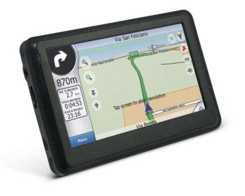 4.3" GPS Navigator With Bluetooth, MP3, Video Player (iGo SA Maps Loaded)