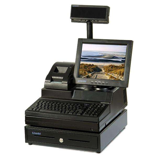 Point of Sale System (POS) w/ Monitor, Cash Register, Thermal Printer etc