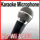 Wii Wireless Karaoke Microphone 4 In 1, Supports PS3, PS2 & XBOX