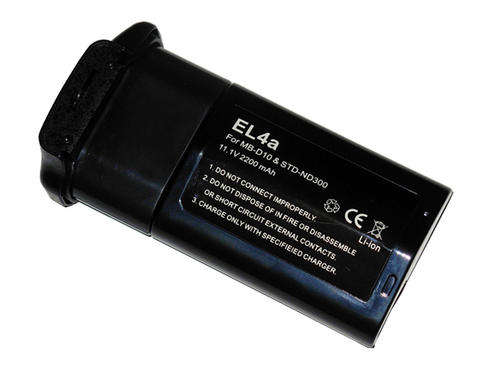 Battery EN-EL4A +BL-3  for Nikon D300 D300s D700 MB-D10 grip, (EL4A Battery module)