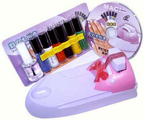 New DIY Nail Magic Colouring Device --- Get your nail art done in Just 5 Seconds