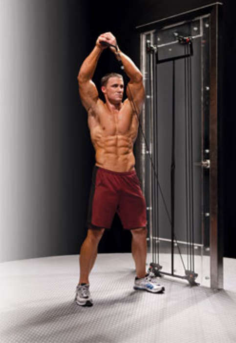 TOWER200 !!! Door Gym / Men's Resistance Workout - Delivers a killer total body workout