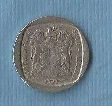 Republic South Africa. 1992. One Rand Coin . V R 34.00  View scans
