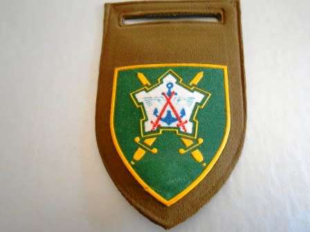 Chief Of the SADF Nutria Shoulder Flash