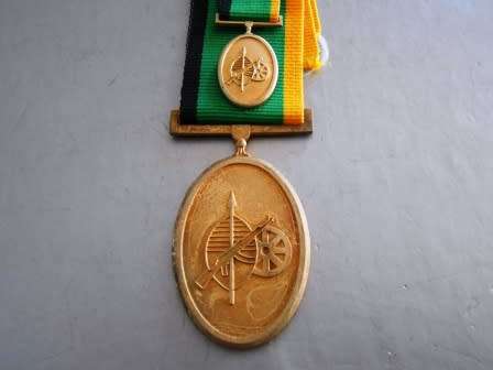 MK Service Medal Full Size and Miniature