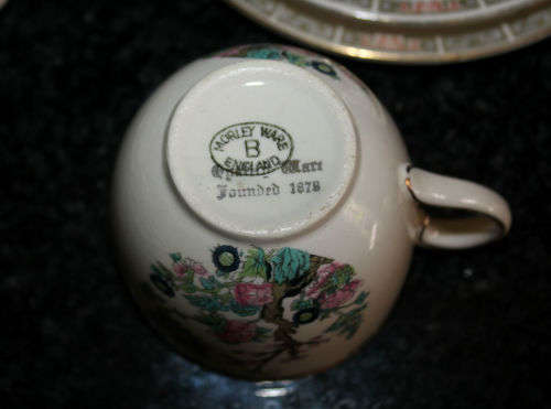 Vintage 1944  Morley Ware Indian tree Large trio- by William Morley & Co-4 available