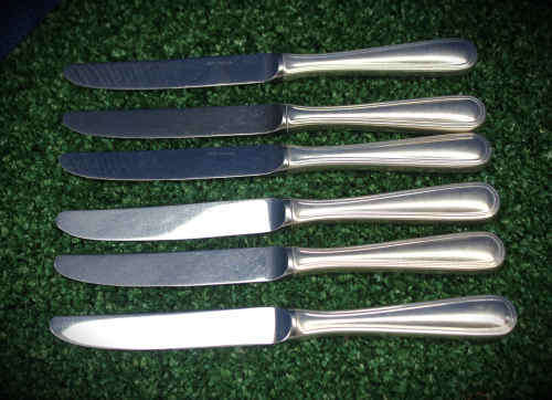 6 HEBB Tradition Stainless Steel Quality Knifes -Germany 208mm