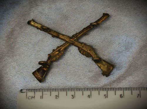 WW2 Australian Army 'Marksman' Trade  Service Badge ¿ Crossed Rifles