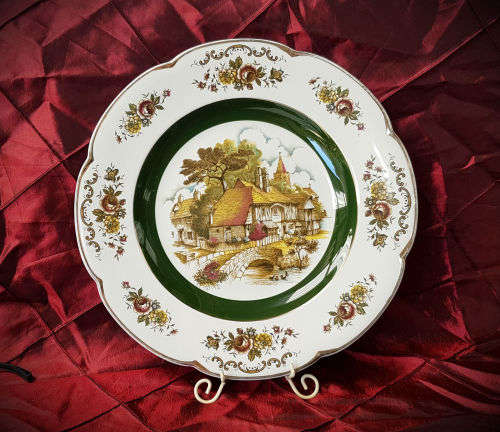Ascot Service Plate by Wood and Sons A Decorative Wall Plate 270mm
