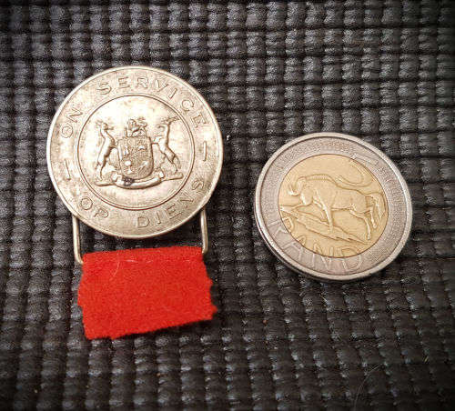 WW2 SADF On Service/Op Diens badge