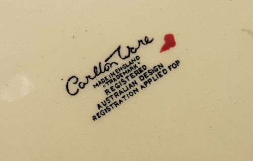 Vintage Carlton Ware Tray- Trademark Australian Design Made in England