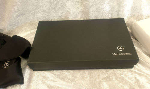 Genuine Leather Mercedes-Benz  CARAMIA Long Traveling Wallet CaraMia Boxed 45x267x150mm
