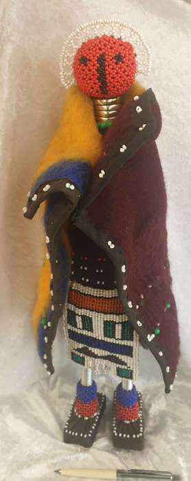 Ndebele Doll  - 460mm - from the Ndebele people in Southern Africa