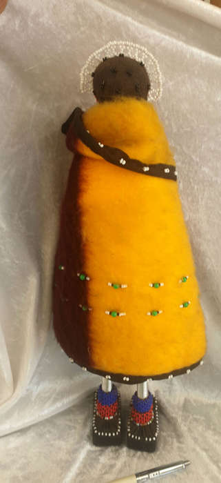 Ndebele Doll  - 460mm - from the Ndebele people in Southern Africa