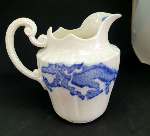 Vintage Creamer Staffordshire England 150x152x112mm Makers stamp not clear