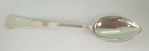 Rare Antique German Hallmarked  SILVER(.800) Spoon name Anelise Engraved on it. 25 g