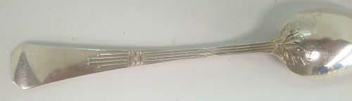 Rare Antique German Hallmarked  SILVER(.800) Spoon name Anelise Engraved on it. 25 g