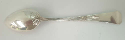 Rare Antique German Hallmarked  SILVER(.800) Spoon name Anelise Engraved on it. 25 g