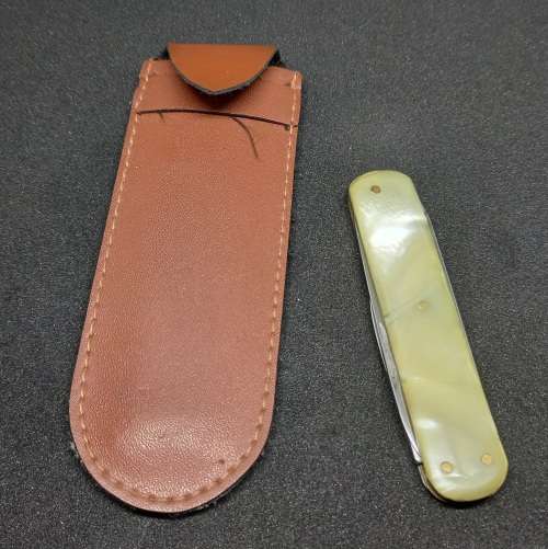 Vintage INOX Solingen pocket Knife 140mm open