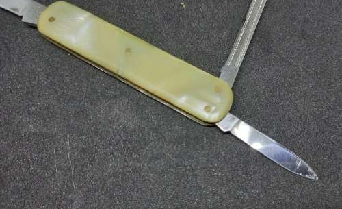 Vintage INOX Solingen pocket Knife 140mm open