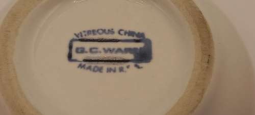 2 x Vitreous China G.C. Ware  Snail dishes made in R.S.A hold 6 snails (60x190x125mm