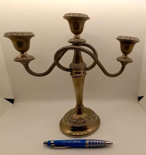 Vintage Silver Plated LANTHE of ENGAND Candelabra 255x273x100mm