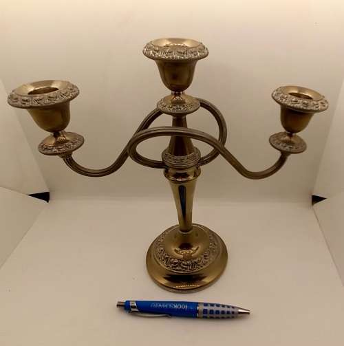 Vintage Silver Plated LANTHE of ENGAND Candelabra 255x273x100mm