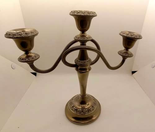 Vintage Silver Plated LANTHE of ENGAND Candelabra 255x273x100mm