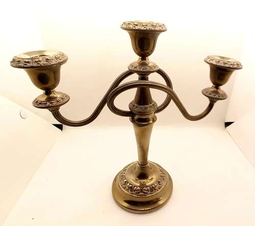 Vintage Silver Plated LANTHE of ENGAND Candelabra 255x273x100mm
